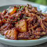 Honey Peach BBQ Pulled Pork