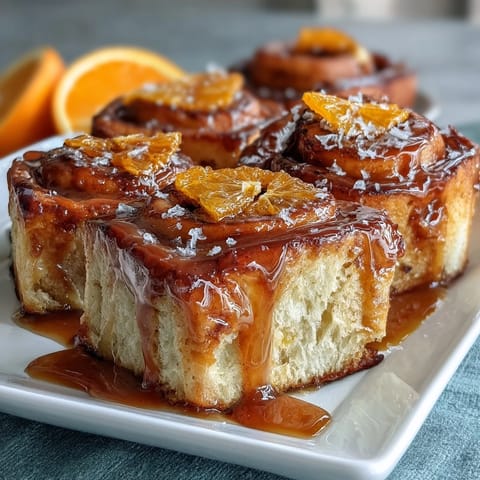 Soft Orange Citrus Rolls