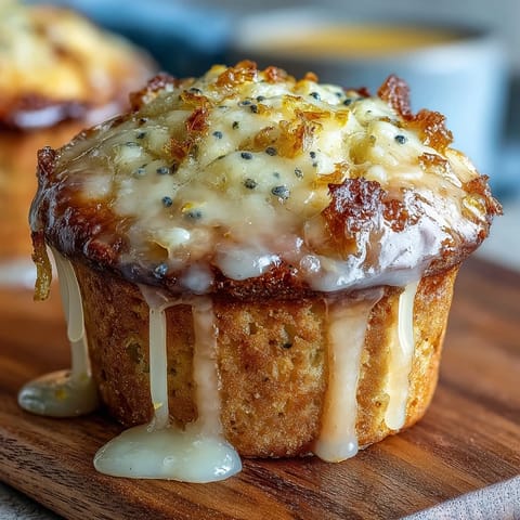 Spring Lemon Poppy Seed Muffins