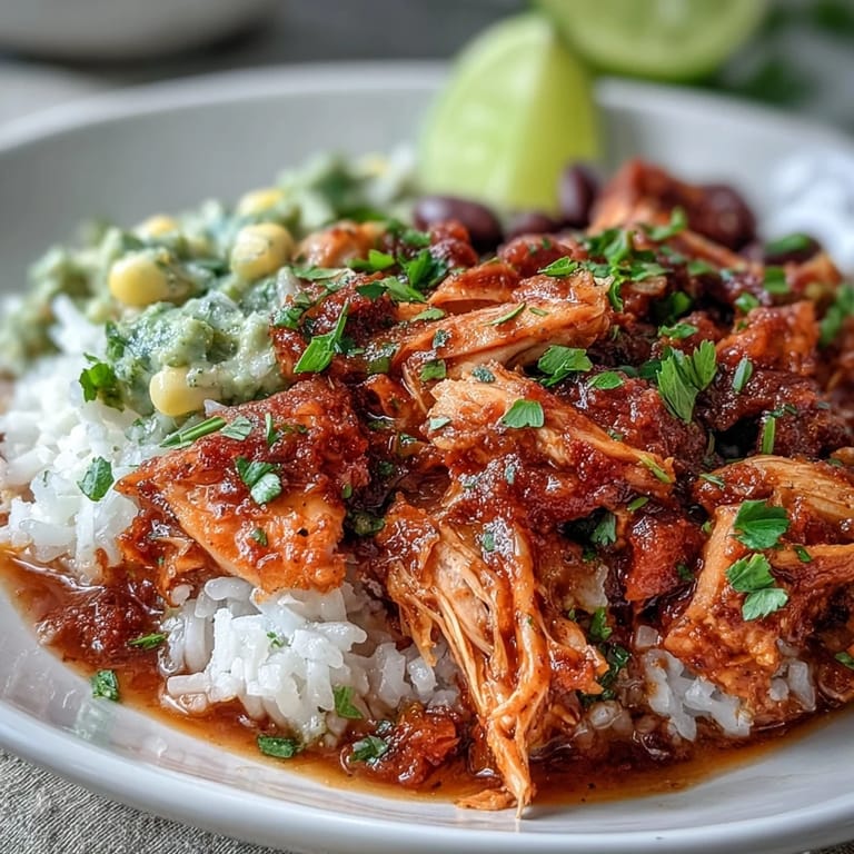 Vibrant salsa chicken bowls topped with avocado, cherry tomatoes, and melted cheese for a satisfying meal.  